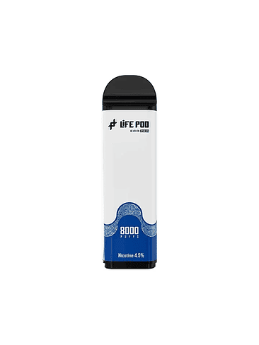 RECARGA 8000 PUFF MENTHOL 4.5%-LIFE POD 1