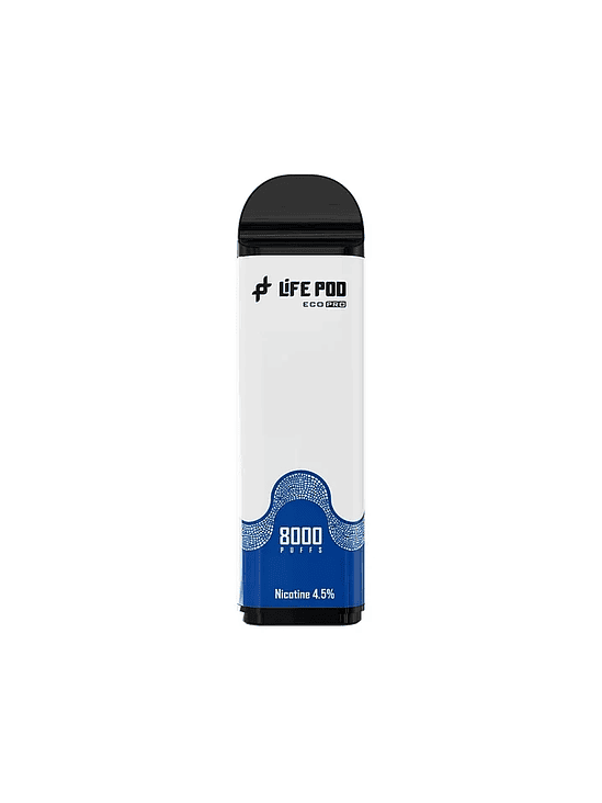 RECARGA 8000 PUFF MENTHOL 4.5%-LIFE POD 1