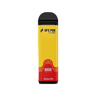 RECARGA 8000 PUFF PASSION FRUIT MANGO 4.5%-LIFE POD