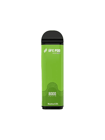 RECARGA 8000 PUFF SPEARMINT 4.5%-LIFE POD 1