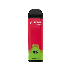 Recarga 8000 Puff Strawberry Kiwi 4.5%-Life Pod