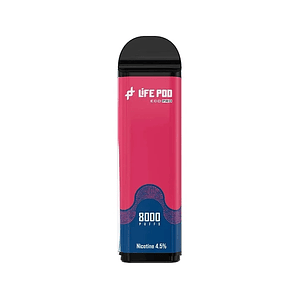 Recarga 8000 Puff Triple Berry 4.5%-Life Pod