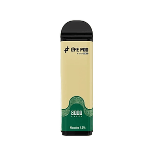 RECARGA 8000 PUFF WHITE MOCHA ICE 4.5%-LIFE POD