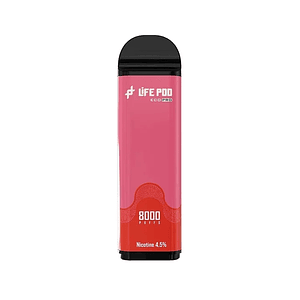 Recarga 8000 Puff Watermelon Gummy 4.5%-Life Pod