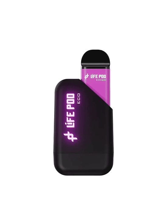 VAPORIZADOR ECO PRO KIT GRAPE ICE 4.5%-LIFE POD 1