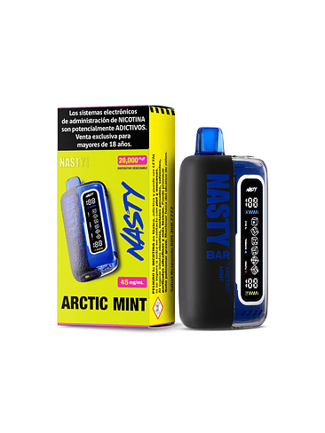 VAPORIZADOR BAR 20000  ARTIC MINT- NASTY 1