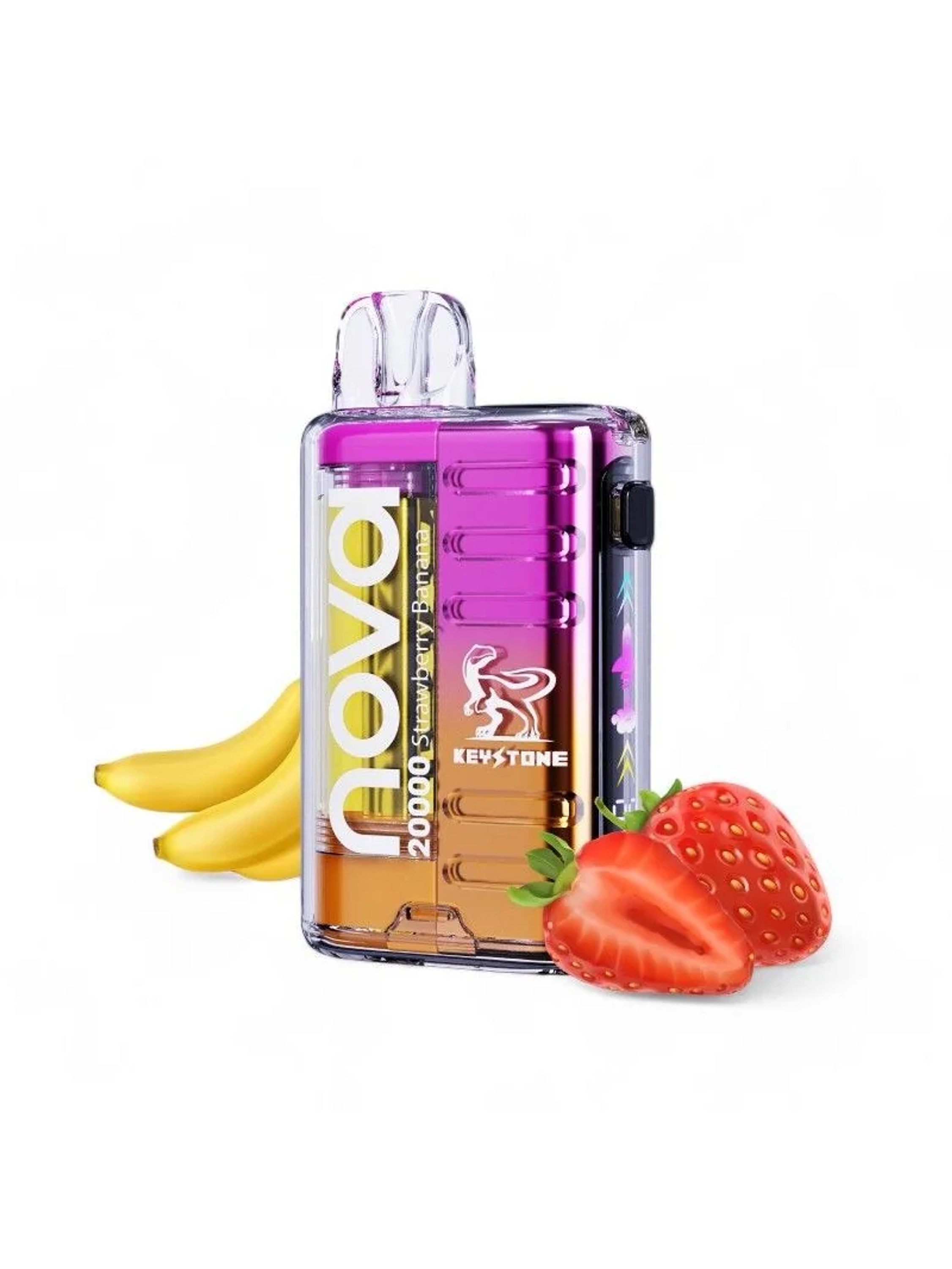 Vaporizador Desechable Nova 20000 Zero Banana-Keystone 1