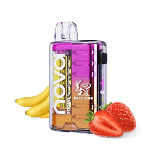 VAPORIZADOR DESECHABLE NOVA 20000 ZERO BANANA-KEYSTONE