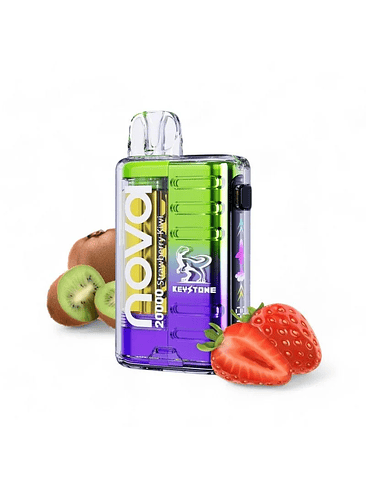 VAPORIZADOR DESECHABLE NOVA 20000 ZERO STRAWBERRY KIWI-KEYSTONE 1