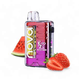 VAPORIZADOR DESECHABLE NOVA 20000 ZERO STRAWBERRY WATERMELON-KEYSTONE