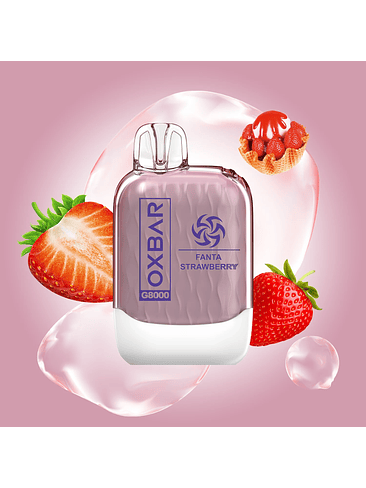 VAPORIZADOR G8000 FANTA FRUTILLA-OXBAR 1