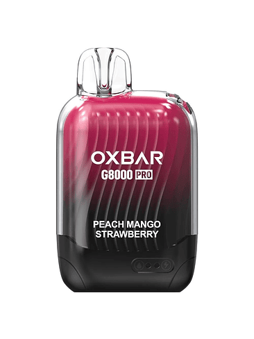 VAPORIZADOR G8000 PEACH MANGO STRAWBERRY-OXBAR 1