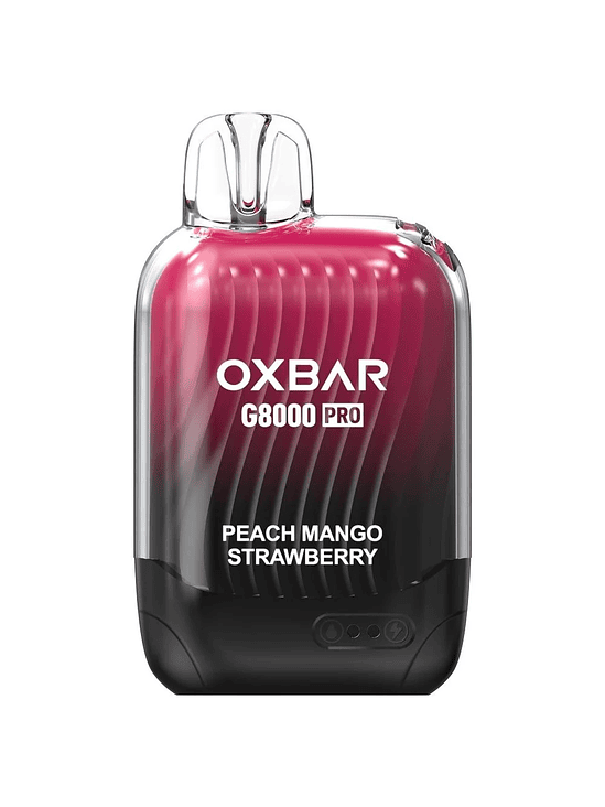 VAPORIZADOR G8000 PEACH MANGO STRAWBERRY-OXBAR 1