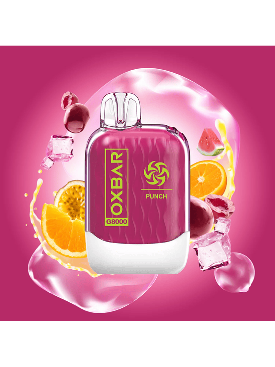 VAPORIZADOR G8000 TUTTI FRUTTI-OXBAR 1