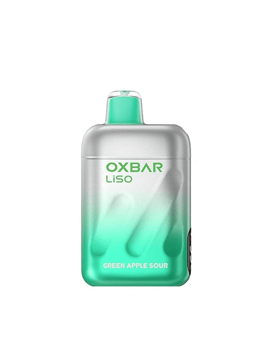 VAPORIZADOR LISO 28000 GREEN APPLE SOUR-OXBAR 1