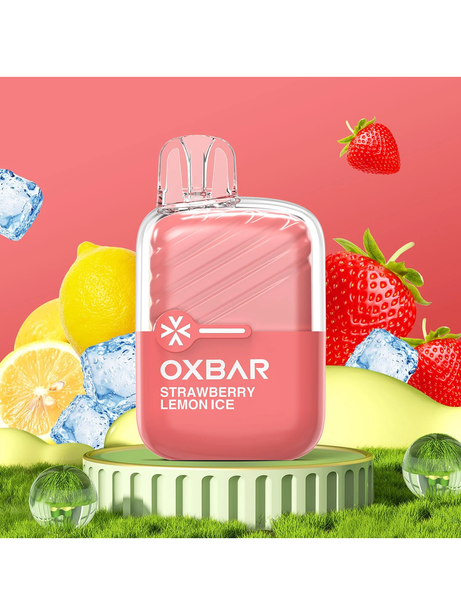 Vaporizador Mini 2200 Limon Frutilla Ice-Oxbar 3