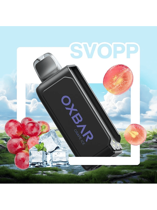 SVOPP POD 25000 GRAPE  ICE-OXBAR 1