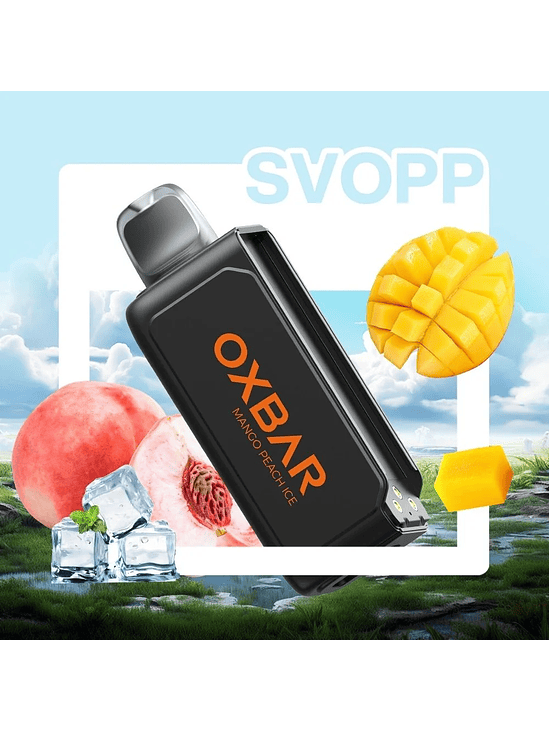 SVOPP POD 25000 MANGO PEACH ICE-OXBAR 1