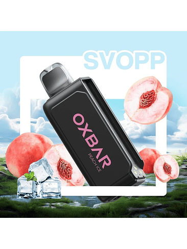 SVOPP POD 25000 PEACH ICE-OXBAR 1