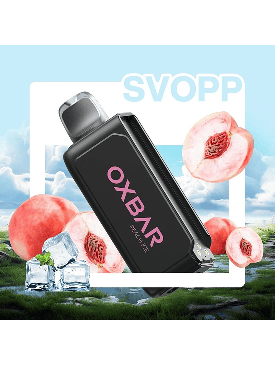 SVOPP POD 25000 PEACH ICE-OXBAR 1