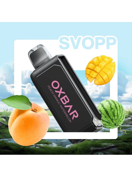 SVOPP POD 25000 PEACH MANGO WATERMELON-OXBAR 1