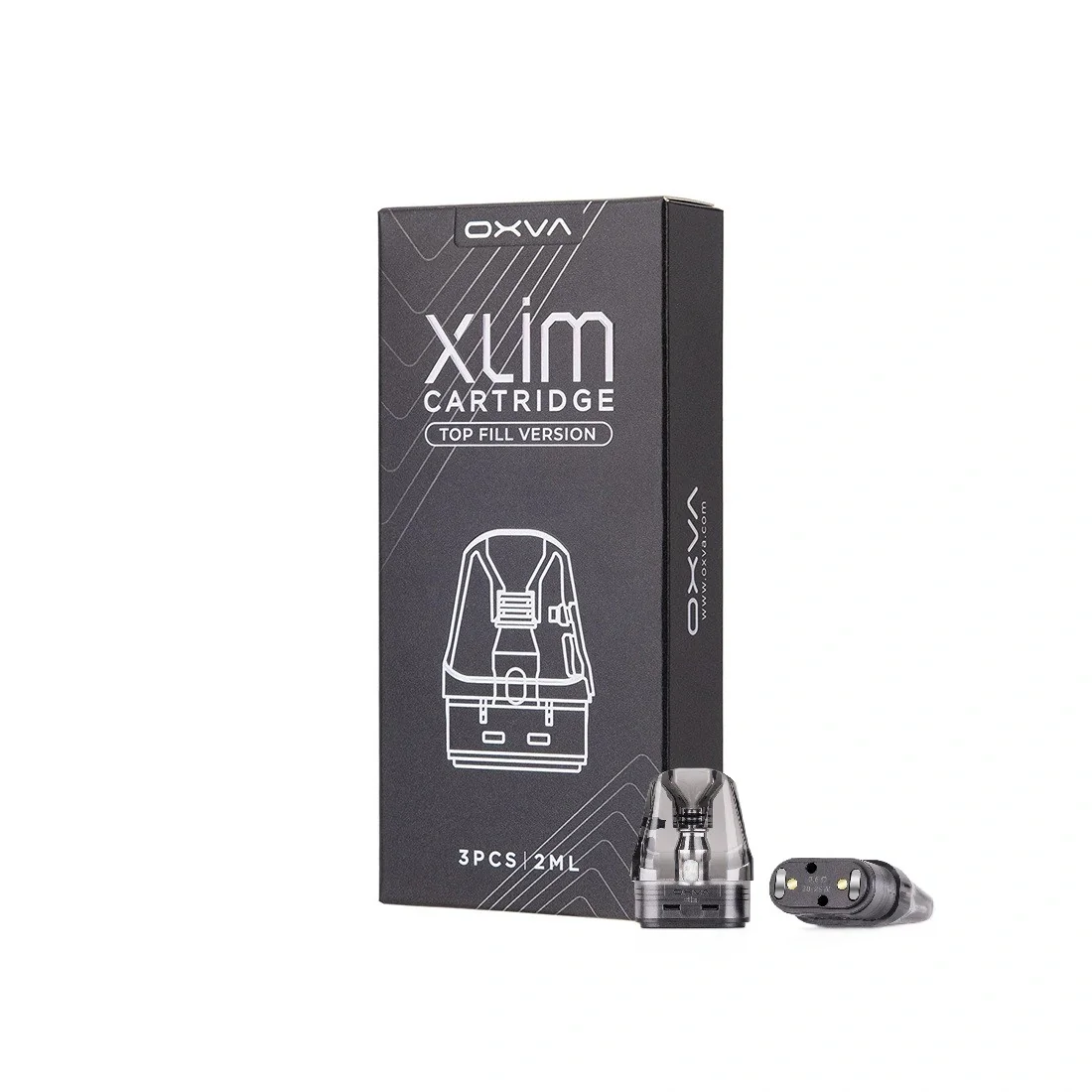 Xlim Cartridge Go/Pro 2 (Pack 3 Unid) 0,8 Ohm-Oxva 1
