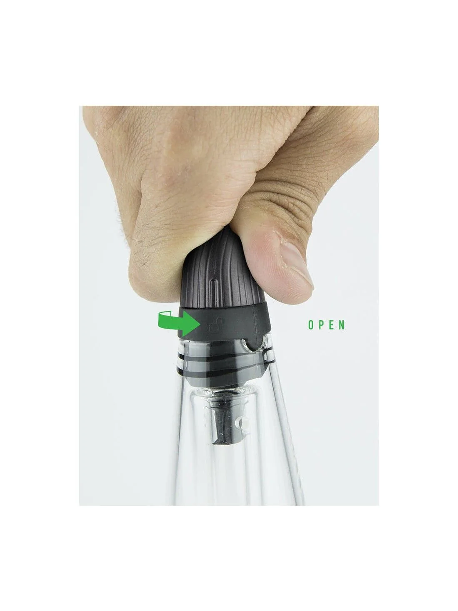 Peak Travel Glass Shadow Black-Puffco 3