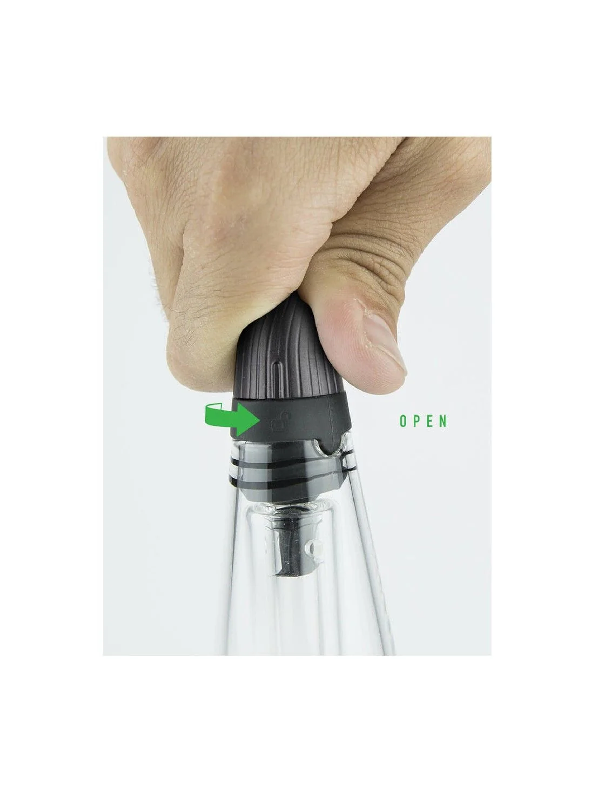 Peak Travel Glass Shadow Black-Puffco 3