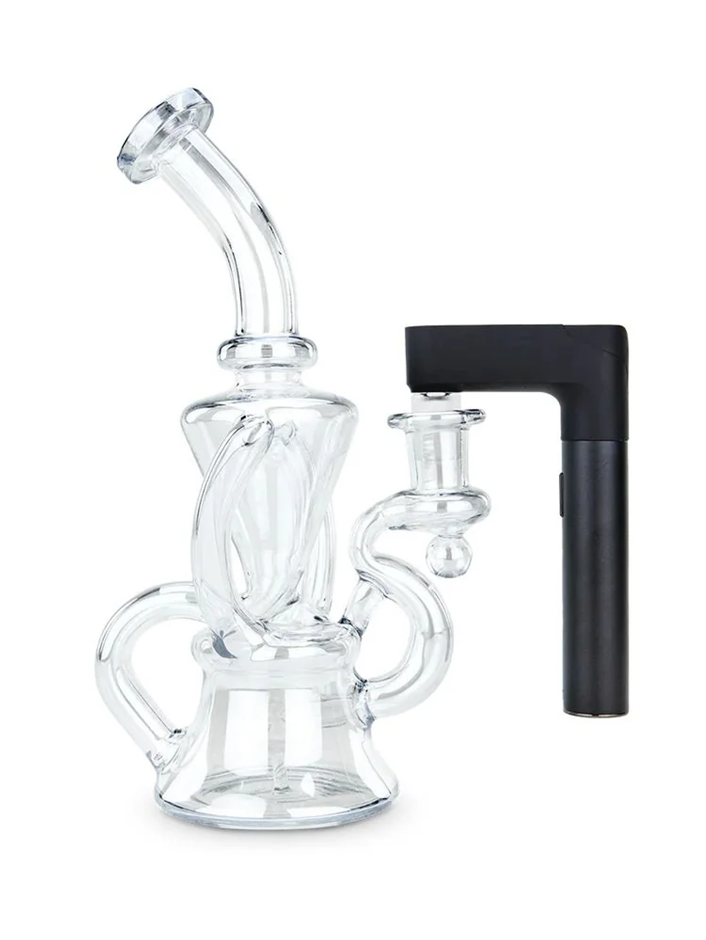Pivot Glass Adapter With 3D Chamber Onyx-Puffco 4
