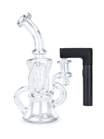 PIVOT GLASS ADAPTER WITH 3D CHAMBER ONYX-PUFFCO 4