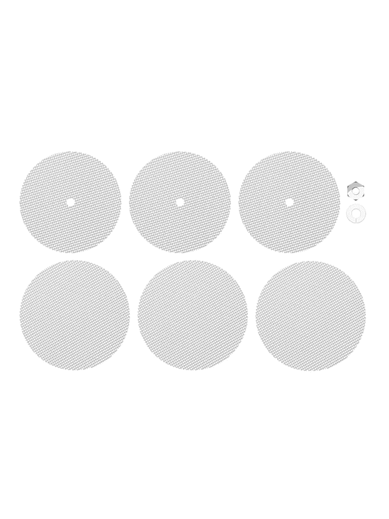 JUEGO DE MALLAS NORMALES SOLID VALVE-STORZ & BICKEL 2