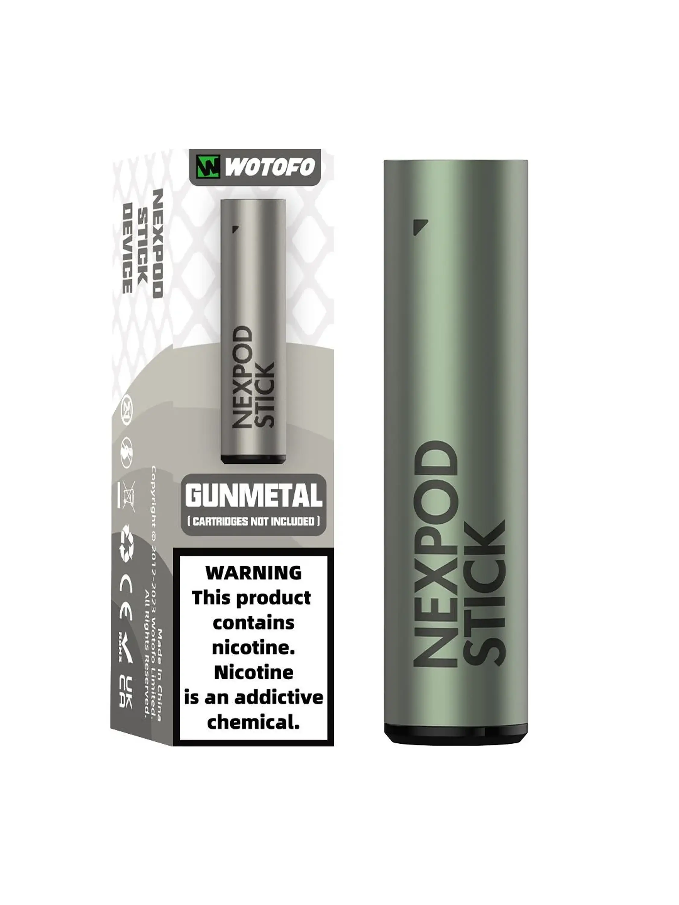 Batería Stick Nexpod Gunmetal-Wotofo 1