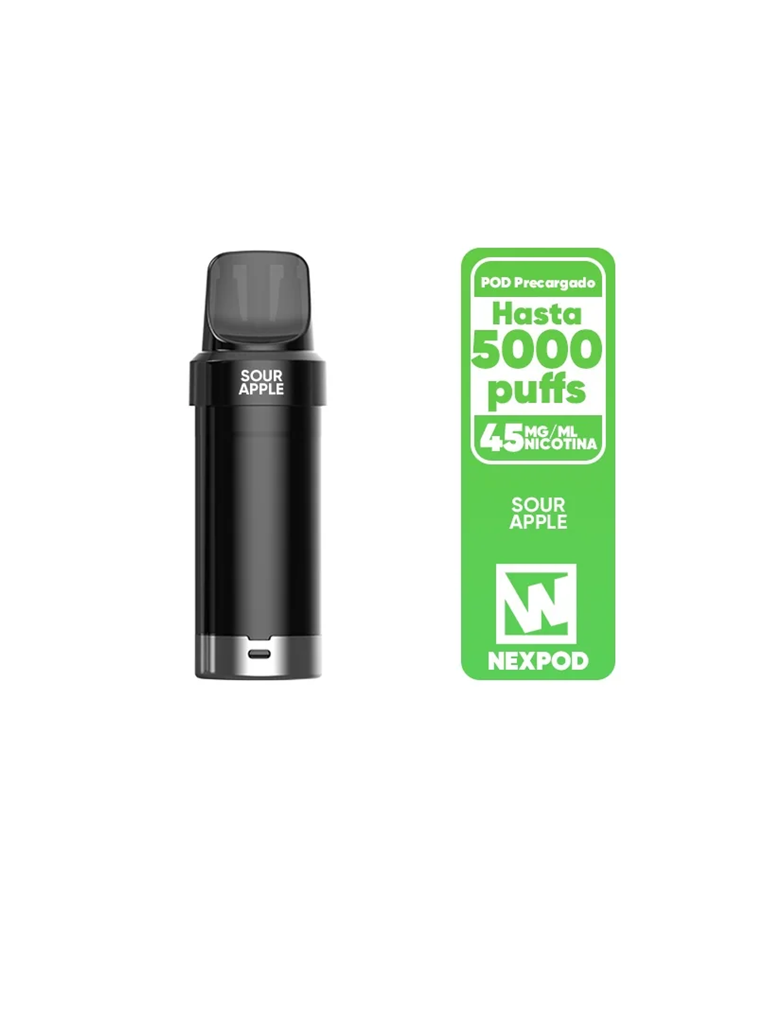 Recarga 5000 Sour Apple-Wotofo 1