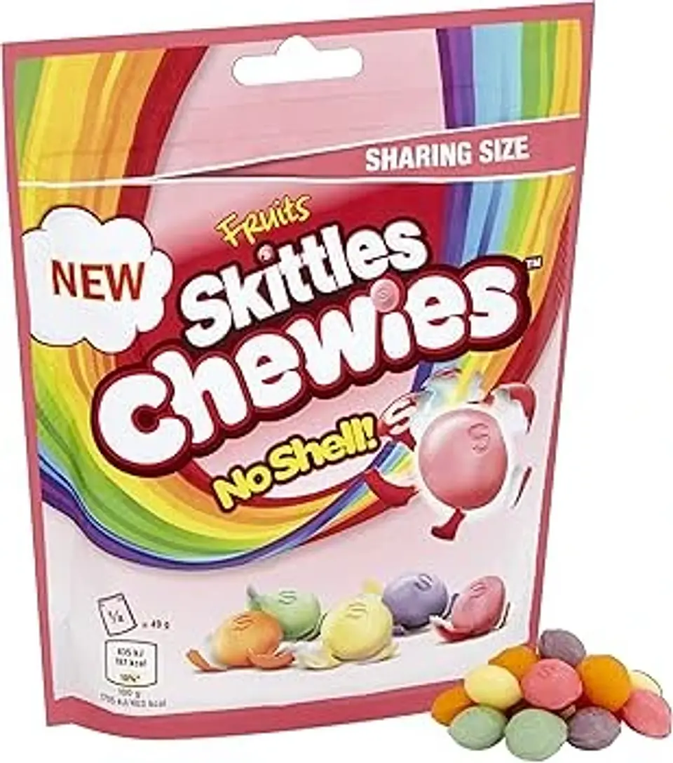 Caramelo Skittles Chewies Fruit No Shell 1