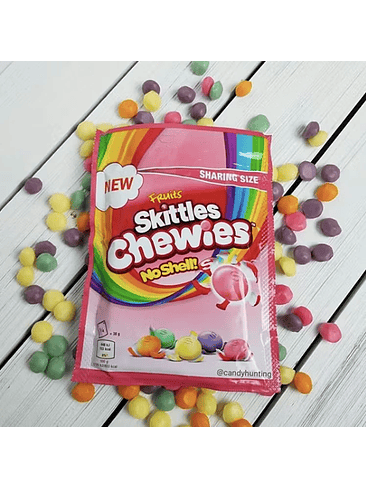 CARAMELO SKITTLES CHEWIES FRUIT NO SHELL 2