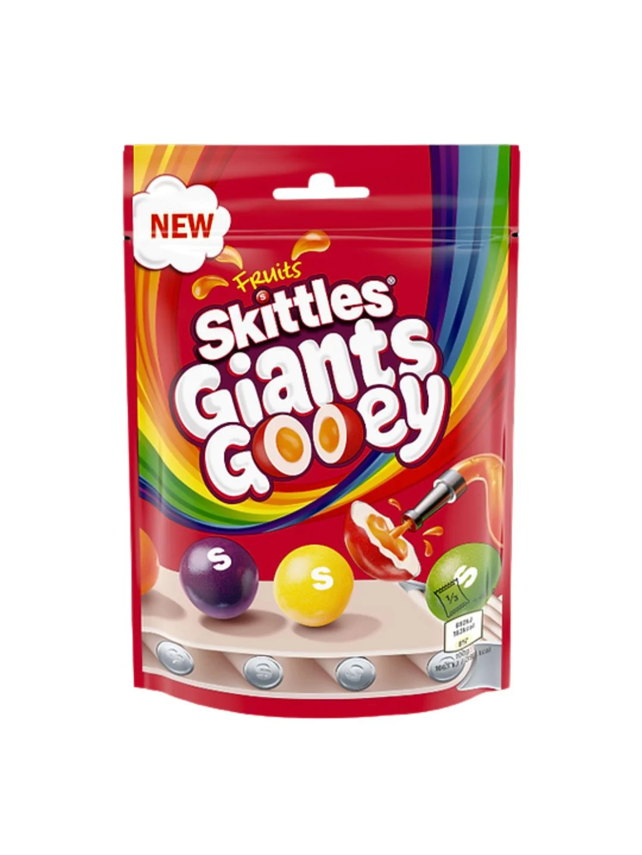 Caramelos Gigantes Skittles Fruits Giant Gooey 1