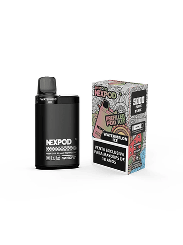 VAPORIZADOR KIT 5000 WATERMELON ICE-WOTOFO 1