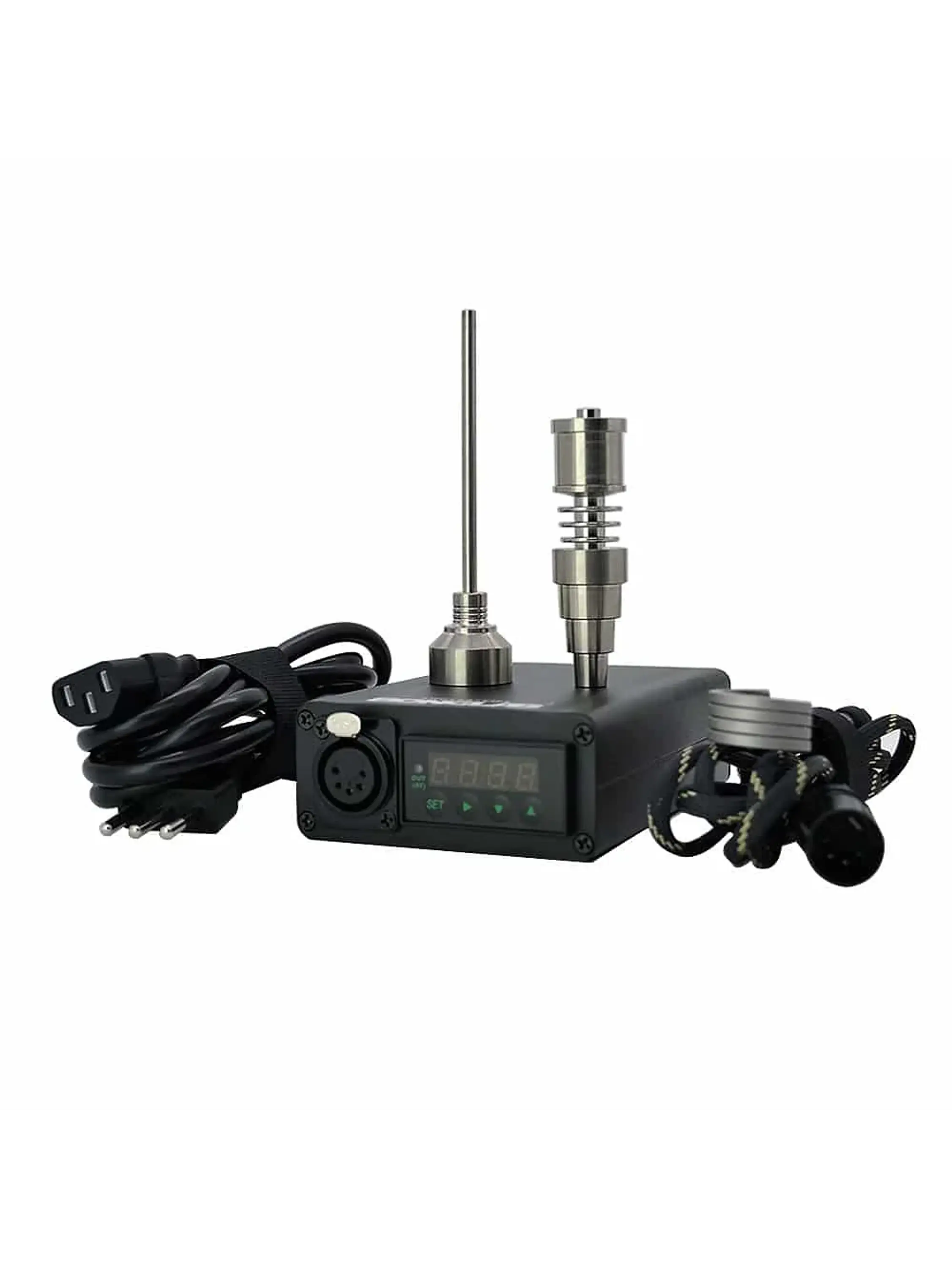 Kit Completo Enail Metalico Black  Bonglab 3