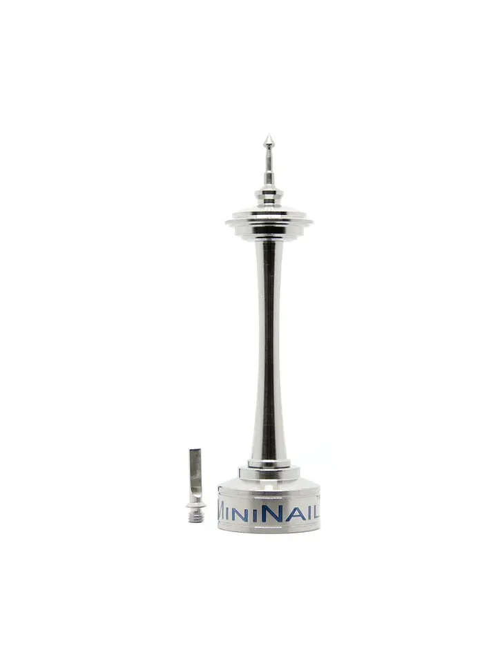 Space Needle Dabber Plateado-Mini Nail 1