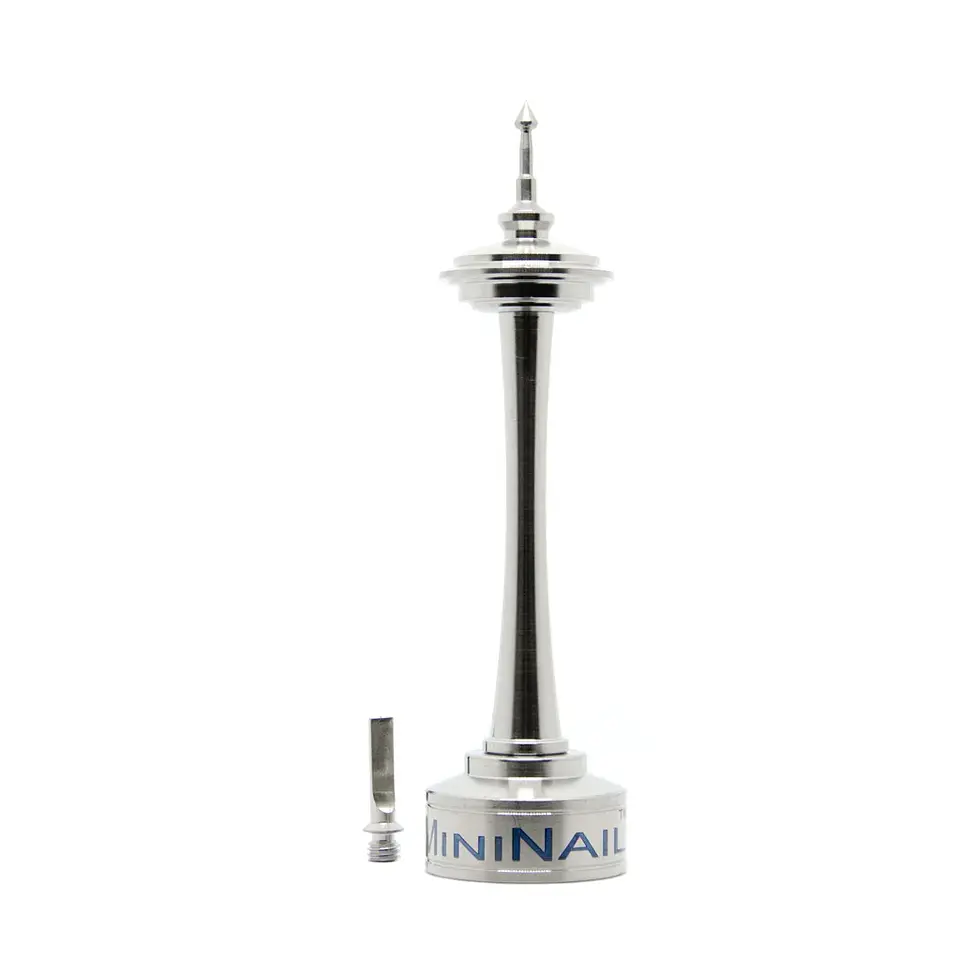 Space Needle Dabber Plateado-Mini Nail 1