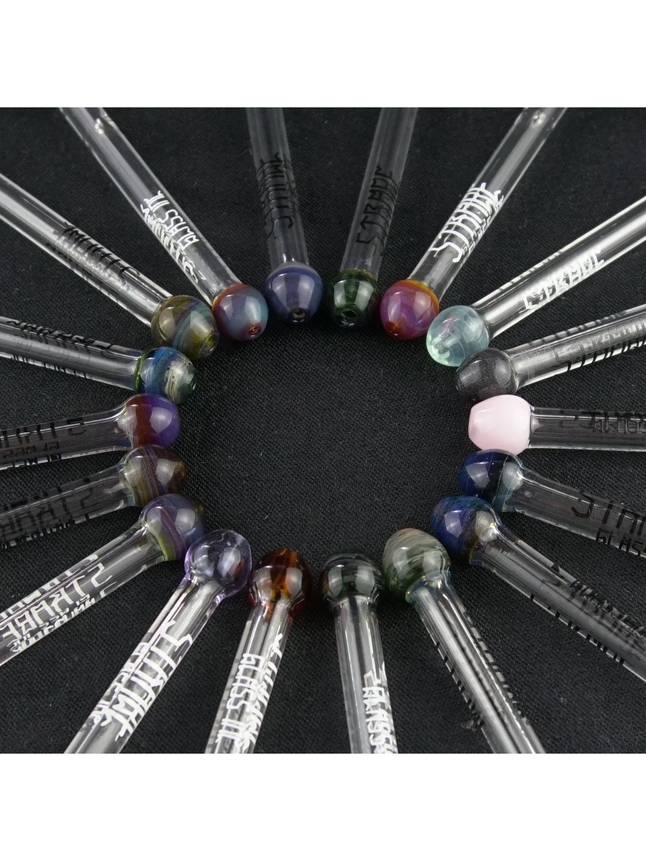 Boquilla De Vidrio Bocal Colors 6Cm 1Un-Strabe Glass 1