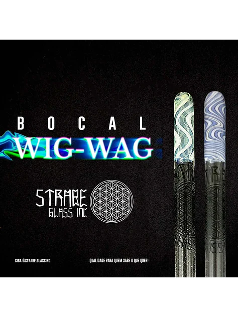 Boquilla De Vidrio Bocal Wigwag 6Cm 1Un-Strabe Glass 1