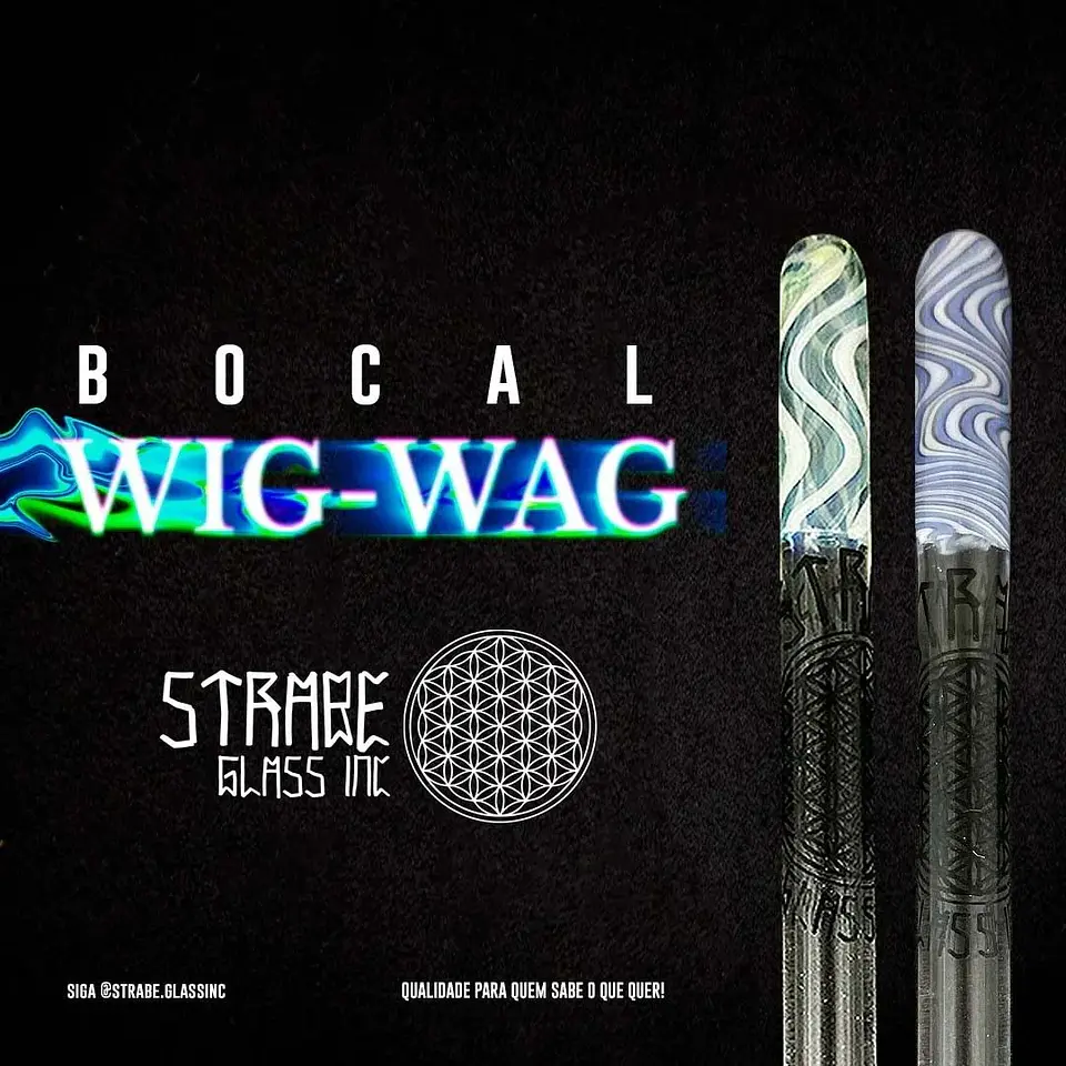 Boquilla De Vidrio Bocal Wigwag 6Cm 1Un-Strabe Glass 1