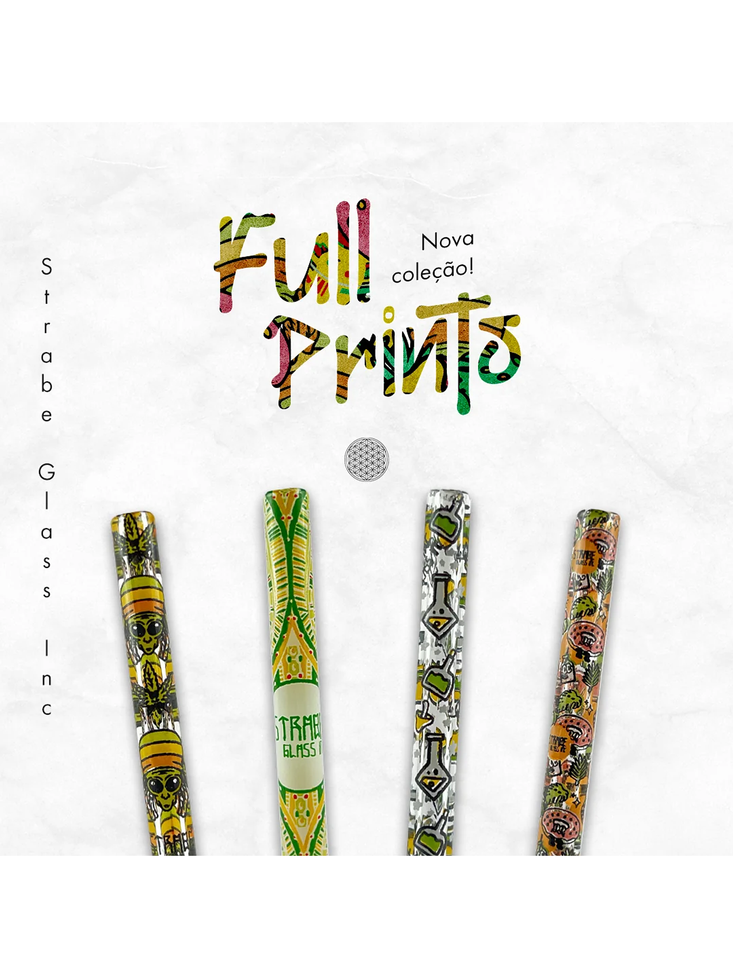 Boquilla De Vidrio Fullprint 6Cm 1Un-Strabe Glass 1