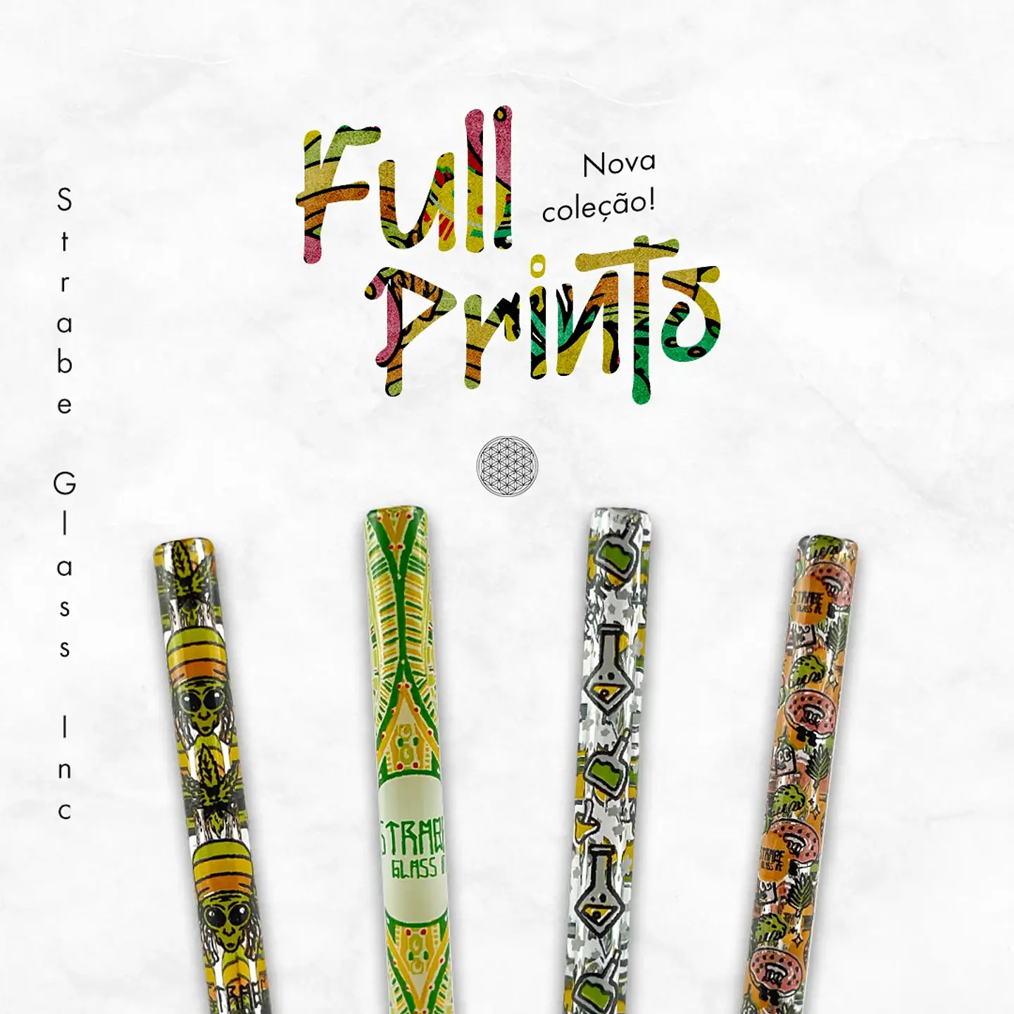 Boquilla De Vidrio Fullprint 6Cm 1Un-Strabe Glass 1