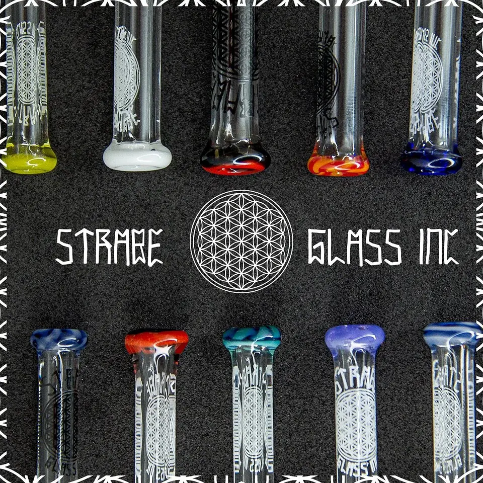 Boquilla De Vidrio Incalmo Colors 5Cm 1Un-Strabe Glass 1