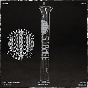 BOQUILLA DE VIDRIO SIMPLE 3.5CM -STRABE GLASS