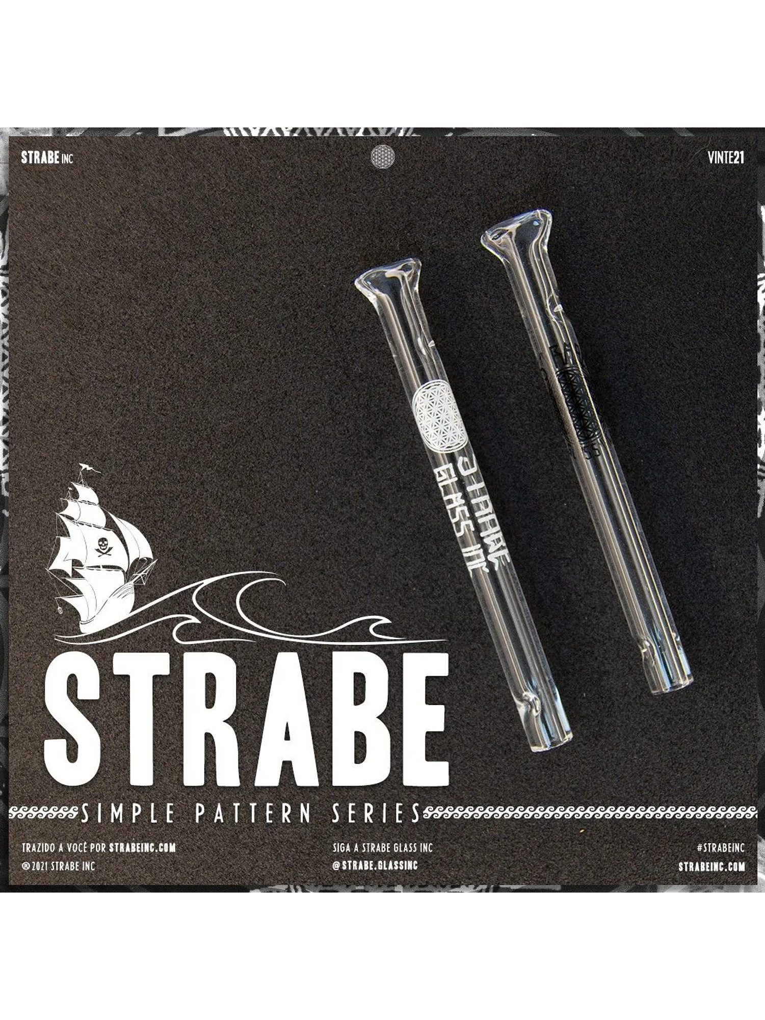 Boquilla De Vidrio Simple 3.5Cm -Strabe Glass 2