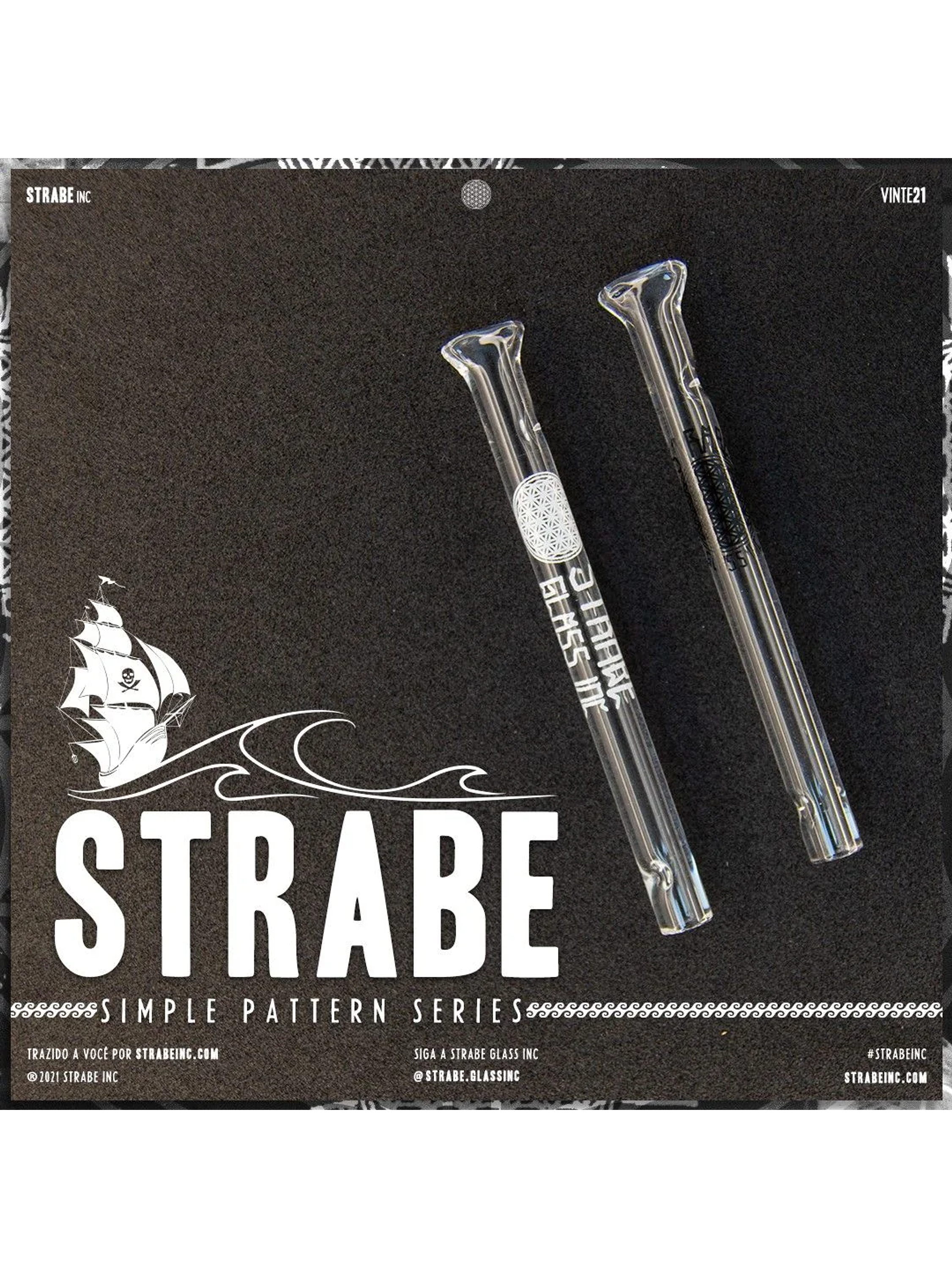 Boquilla De Vidrio Simple 3.5Cm -Strabe Glass 2