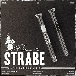 BOQUILLA DE VIDRIO SIMPLE 3.5CM -STRABE GLASS